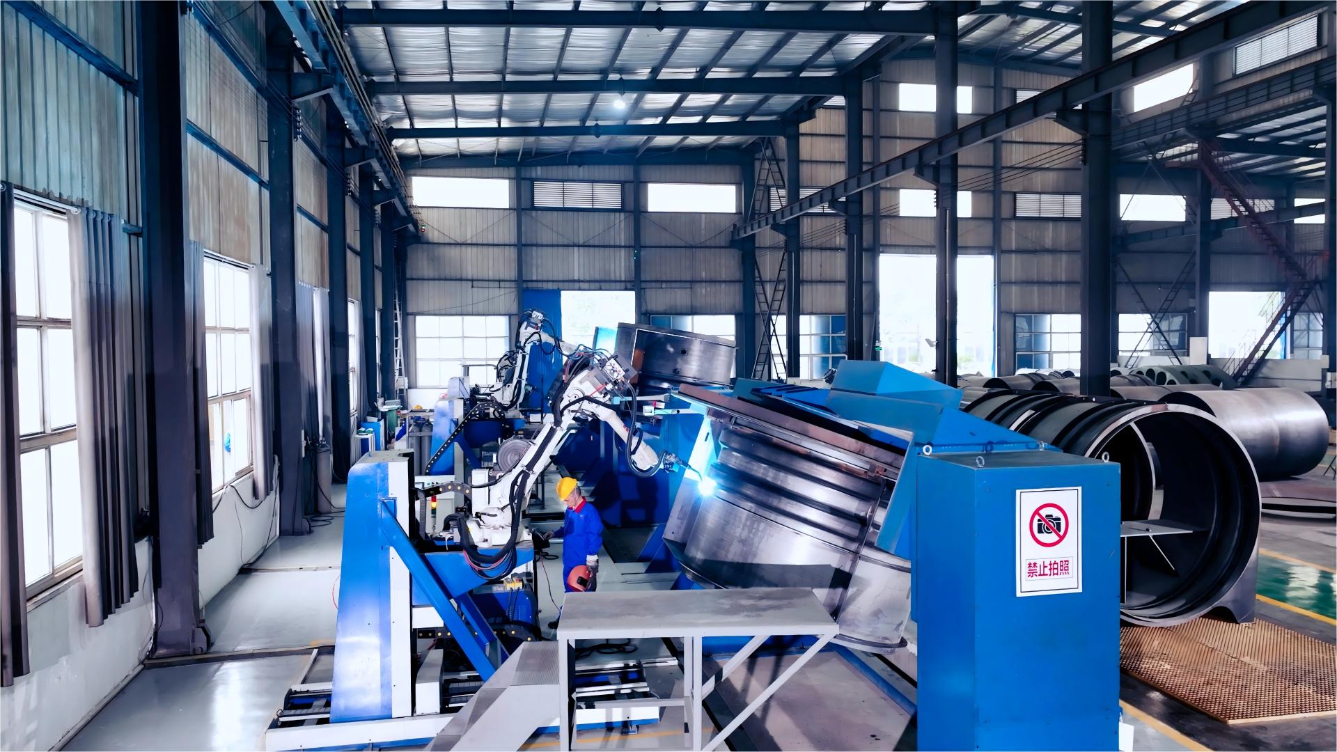 焊接機器人生產(chǎn)線